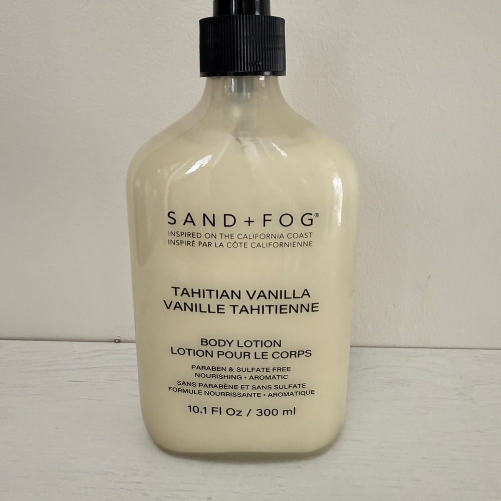 Sand + Fog Tahitian Vanilla Body Lotion - New